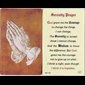Print Serenity Prayer 2 1/8"x 3 3/8" (5.5 x 8.5 cm) / un