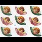 Religious Sticker of Angels/ Sheet of 9-pcs