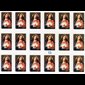 Religious Sticker S.H. of Jesus / Sheet of 18-pcs