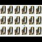 Religious Sticker O.L. of Lourdes / Sheet of 18-pcs