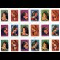 Religious Sticker Virgin & Child / Sheet of 18-pcs