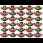 Religious Sticker of Angels/ Sheet of 30-pcs