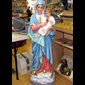 Plaster Statue Our Lady of Sacred Heart 48" (122 cm) Ht.