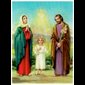 Print Holy Family 7.5" x 10.25" (19 x 26 cm) / un