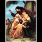 Print Jesus w/childrens 8" x 10" (20 x 25 cm) / un