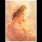 Image Vierge & enfant 24" x 36" (61 x 92 cm) / un