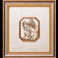 Cadre Vierge & Enfant, 4.25" x 4.5" (10.5 x 11.5 cm)