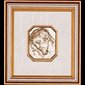 Crucifixion Picture Frame, 4.25"x4.5" (10.5x11.5cm)