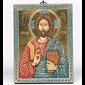 Icon Christ Pantocrator, 5" x 7" (13 x 18 cm)  Wood Hand-Car