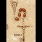 Plastic Rosary Natural Brown 5mm