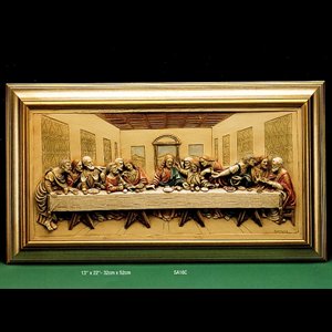 Last Supper 13" x 22" (32 x 52 cm)