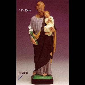 Reson St. Joseph Outdoor Statue 12" (30.5 cm)