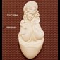 Madonna Holy Water Font 7.5" (19 cm) White Oxolite
