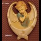 Angel Holy Water Font 6" (15 cm) Color Oxolite