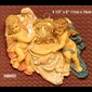 Cherubs Holy Water Font 4.5" x 6" (11 x 15 cm) White Oxolite