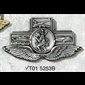 Visor Clip Silver Pewter St. Christopher