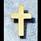 Lapel Pin Cross Gold Plated