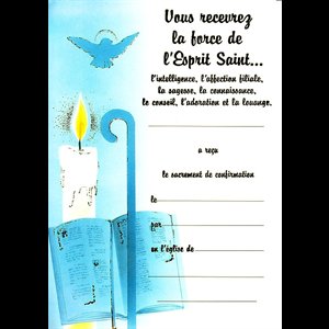 Certificat confirmation