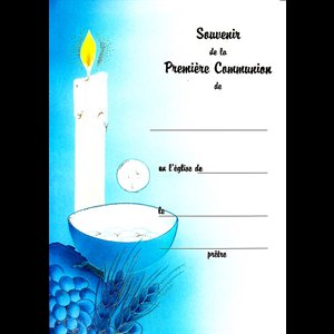 Certificat 1ère communion