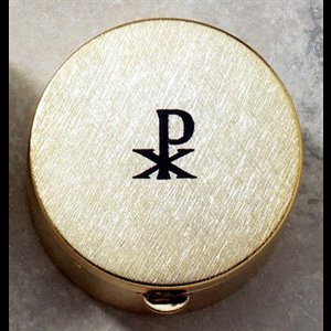 Pyx 2.25'' (5.7 cm) wide x 1'' (2.5 cm) H.
