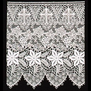 Embroidered Lace #725 / yard (12" wide)