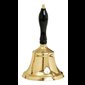 Cloche en laiton poli 4'' x 7.5'' (10 x 19 cm)