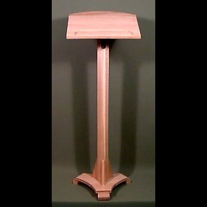 Oak Wood Adjustable Lectern