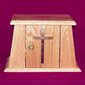 Oak Tabernacle, 8" x 12" x 10" (20 x 30.5 x 25 cm)