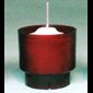Disposable 6 hours Plastic Vigil Lights Red / ea