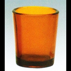 Vigil Light Glass 15hrs Amber / dz