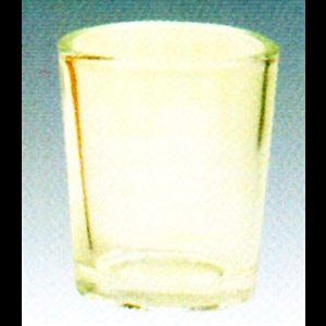Vigil Light Glass 15hrs Crystal / dz