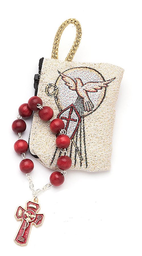 Rosewood 8mm decade with confirmation pouch Rosewood 8mm decade with confirmation pouch