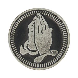 Serenite Pewter Pocket Token, 1.25", French / ea