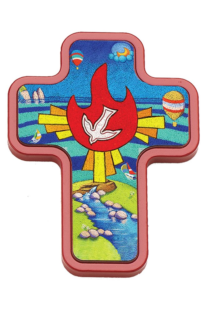 Wooden Confirmation Cross, 5" Wooden Confirmation Cross, 5"