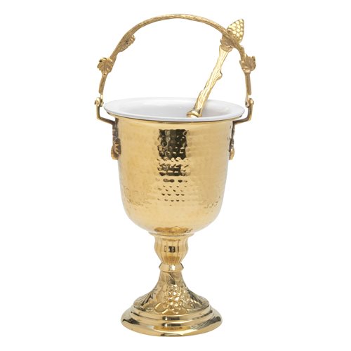 Holy Water Pot and Sprinkler 14" (35,5 cm)