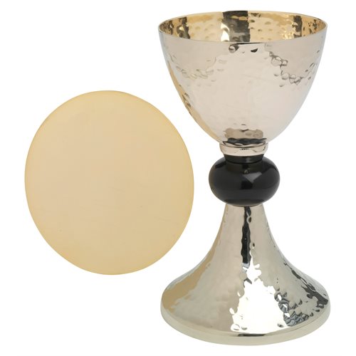 Silver Plated Chalice and Paten 8" (20 cm)