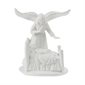 White Pcn Statue of Guardian Angel, 5¾" White Pcn Statue of Guardian Angel, 5¾"