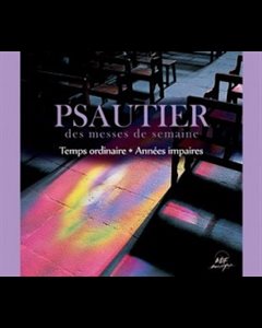 CD Psautier des messes de semaine - Années impaires (5 CD)