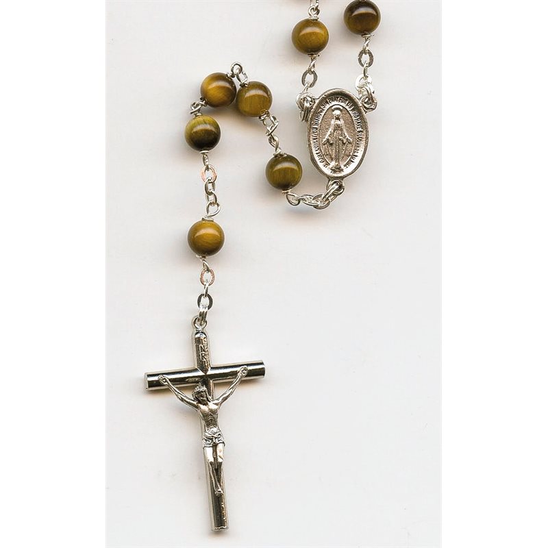 Tiger Eye Rosary 6 mm Tiger Eye Rosary 6 mm
