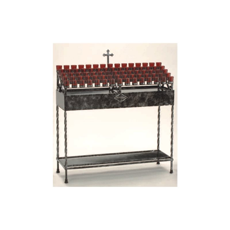 Luminaire en fer forgé, 38" Ht x 42" Large x 13.5" Profond