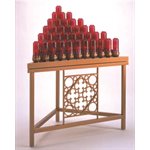 Electric Votive Light Stand 57" Ht. x 50" W. x 26" D. Gothic Electric Votive Light Stand 57" Ht. x 50" W. x 26" D. Gothic