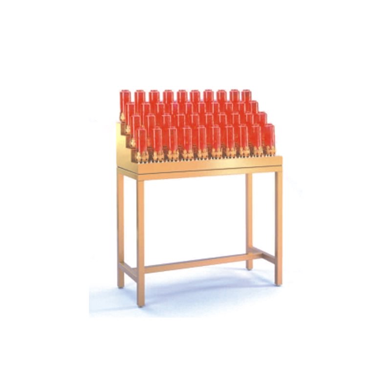 Electric Votive Light Stand, 52" Ht. x 40" W. x 17" D. Electric Votive Light Stand, 52" Ht. x 40" W. x 17" D.