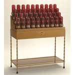 Electric Votive Light Stand, 52" Ht. x 40" W. x 17" D. Electric Votive Light Stand, 52" Ht. x 40" W. x 17" D.