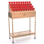 Electronic Votive Light Stand, 44" Ht. x 28" W. x 13" D. Electronic Votive Light Stand, 44" Ht. x 28" W. x 13" D.