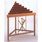 Electronic Votive Light Stand, 41" Ht. x 46" W. x 23" D. Chi Electronic Votive Light Stand, 41" Ht. x 46" W. x 23" D. Chi