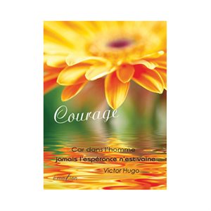 "Courage" Spiritual Cards, 2¾ x 4", F / ea