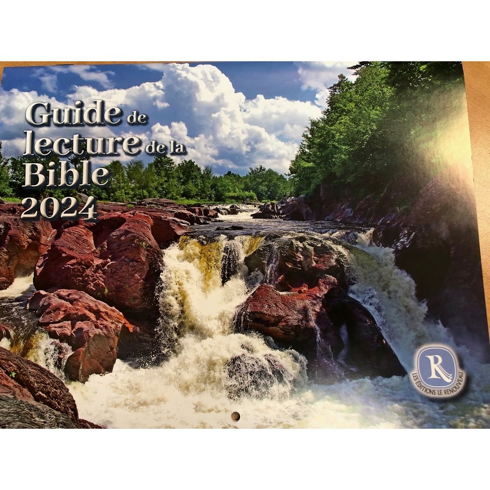 Calendrier Guide de lecture de la bible 2025