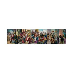 Images «Chemin croix», 15,2 x 20,3 cm, 14 stations