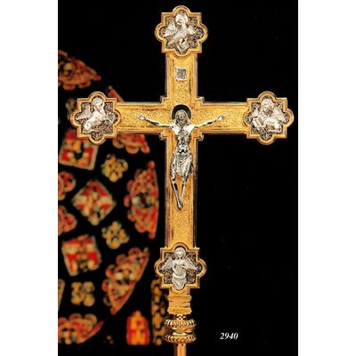 Processional Cross, 17 3 / 4" (45 cm) (Cross Height)