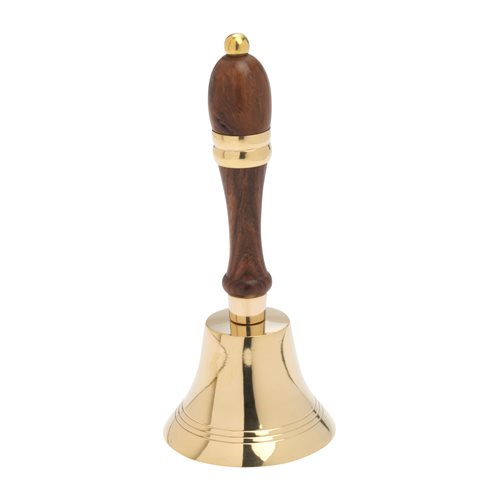 Brass Bell 8" H. (21 cm)